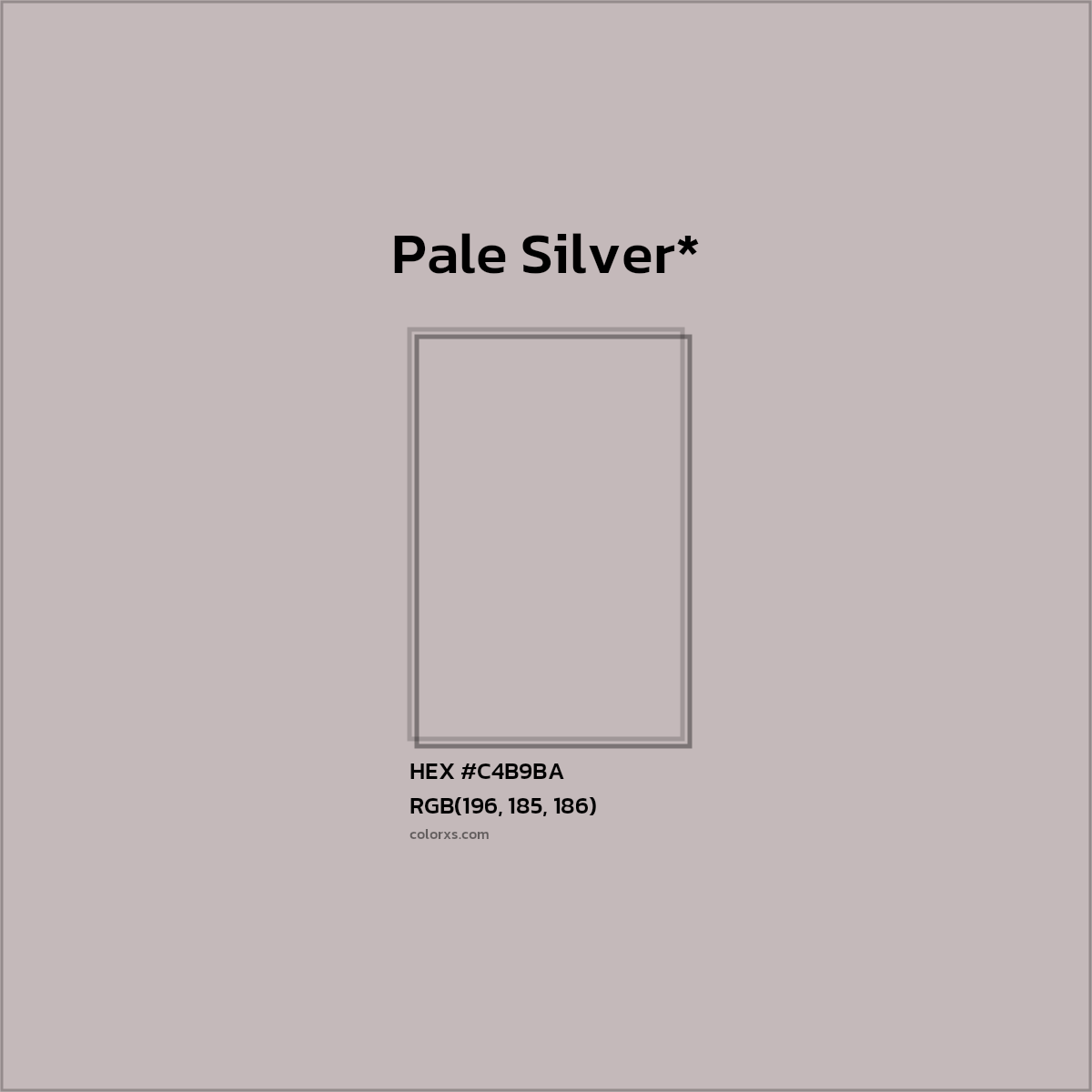 HEX #C4B9BA Color Name, Color Code, Palettes, Similar Paints, Images