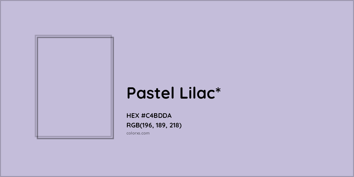 HEX #C4BDDA Color Name, Color Code, Palettes, Similar Paints, Images