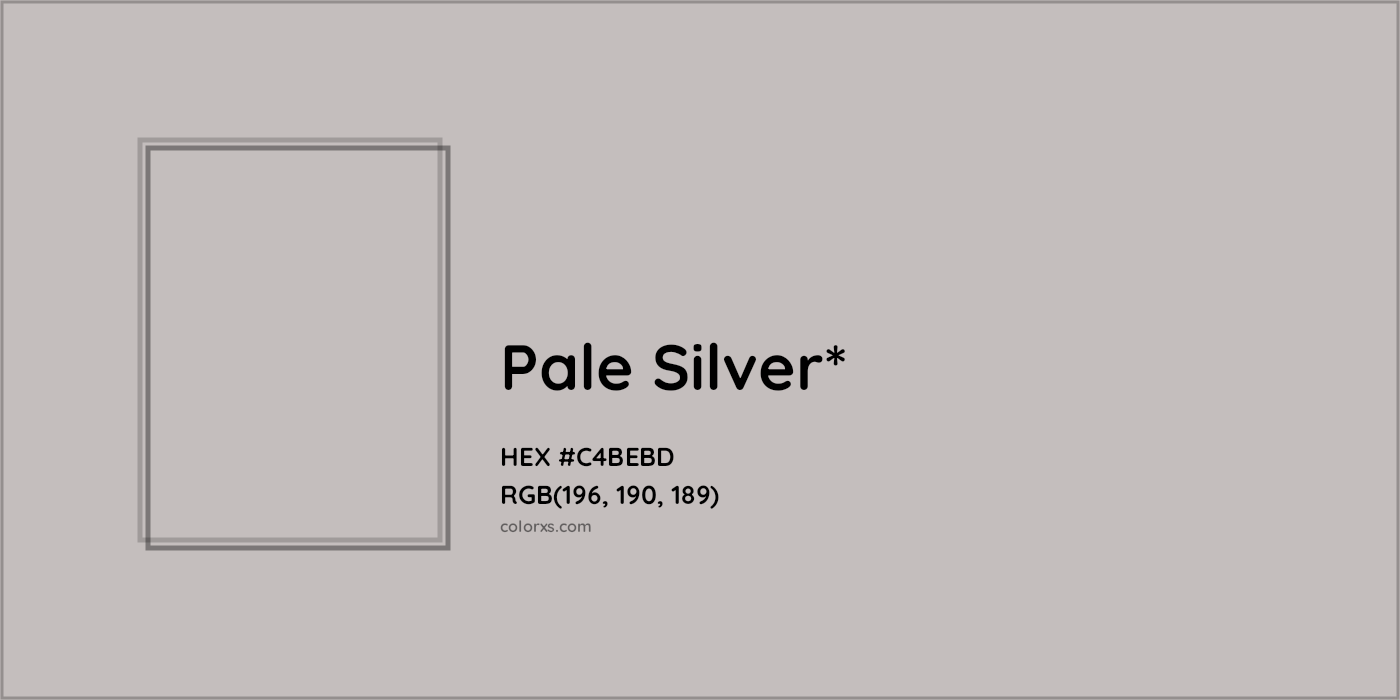 HEX #C4BEBD Color Name, Color Code, Palettes, Similar Paints, Images