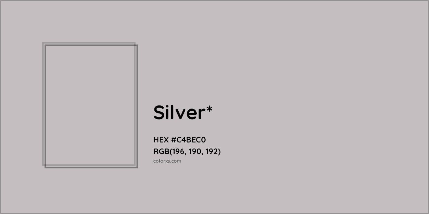 HEX #C4BEC0 Color Name, Color Code, Palettes, Similar Paints, Images