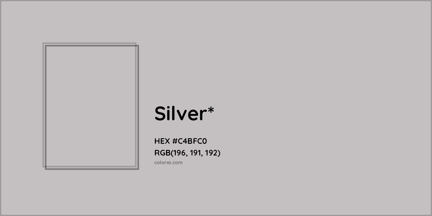 HEX #C4BFC0 Color Name, Color Code, Palettes, Similar Paints, Images