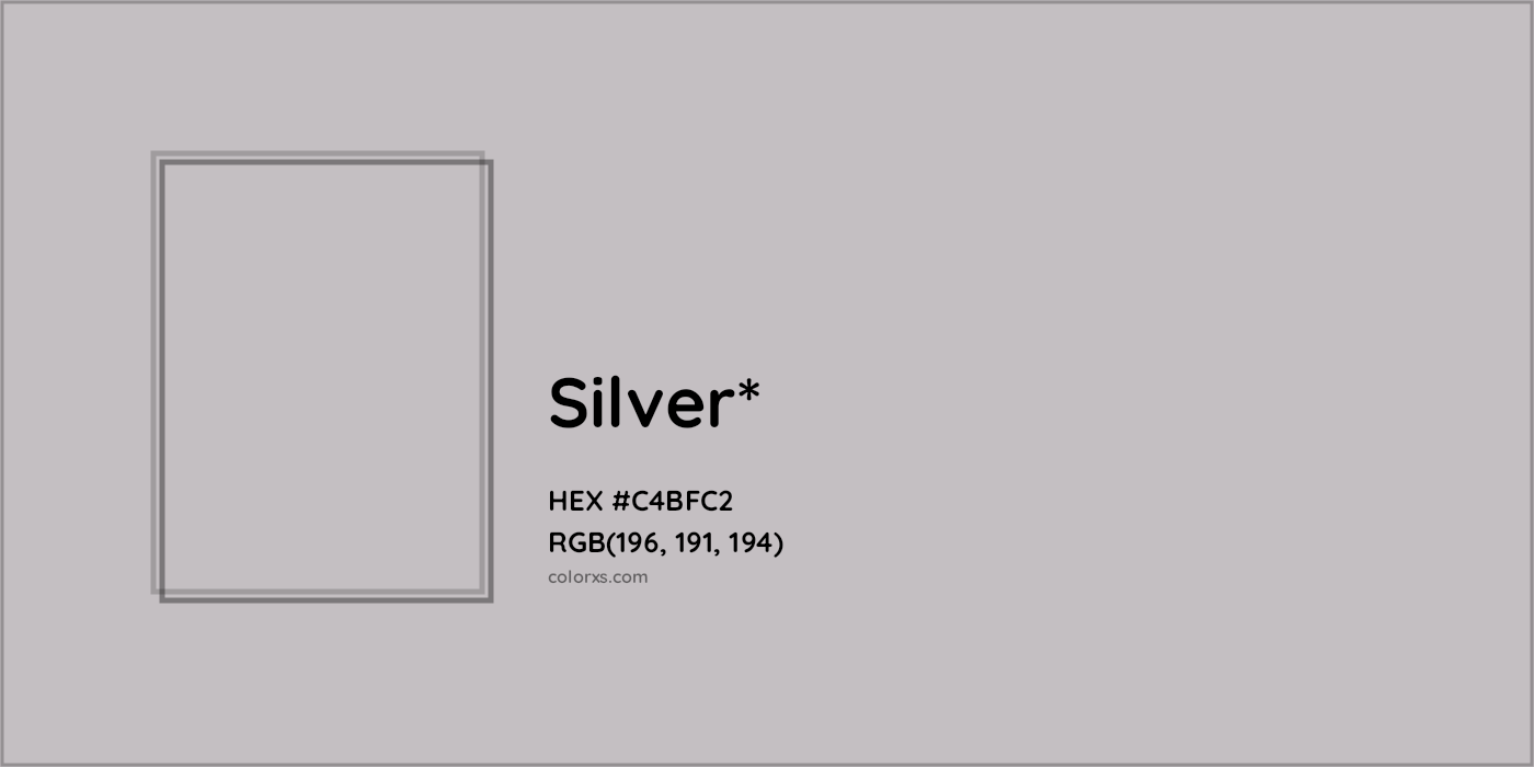 HEX #C4BFC2 Color Name, Color Code, Palettes, Similar Paints, Images