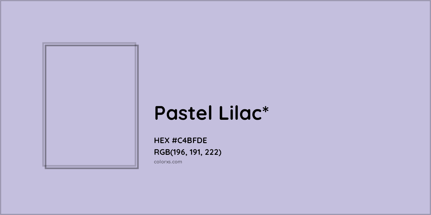HEX #C4BFDE Color Name, Color Code, Palettes, Similar Paints, Images