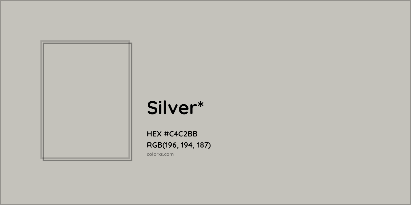 HEX #C4C2BB Color Name, Color Code, Palettes, Similar Paints, Images