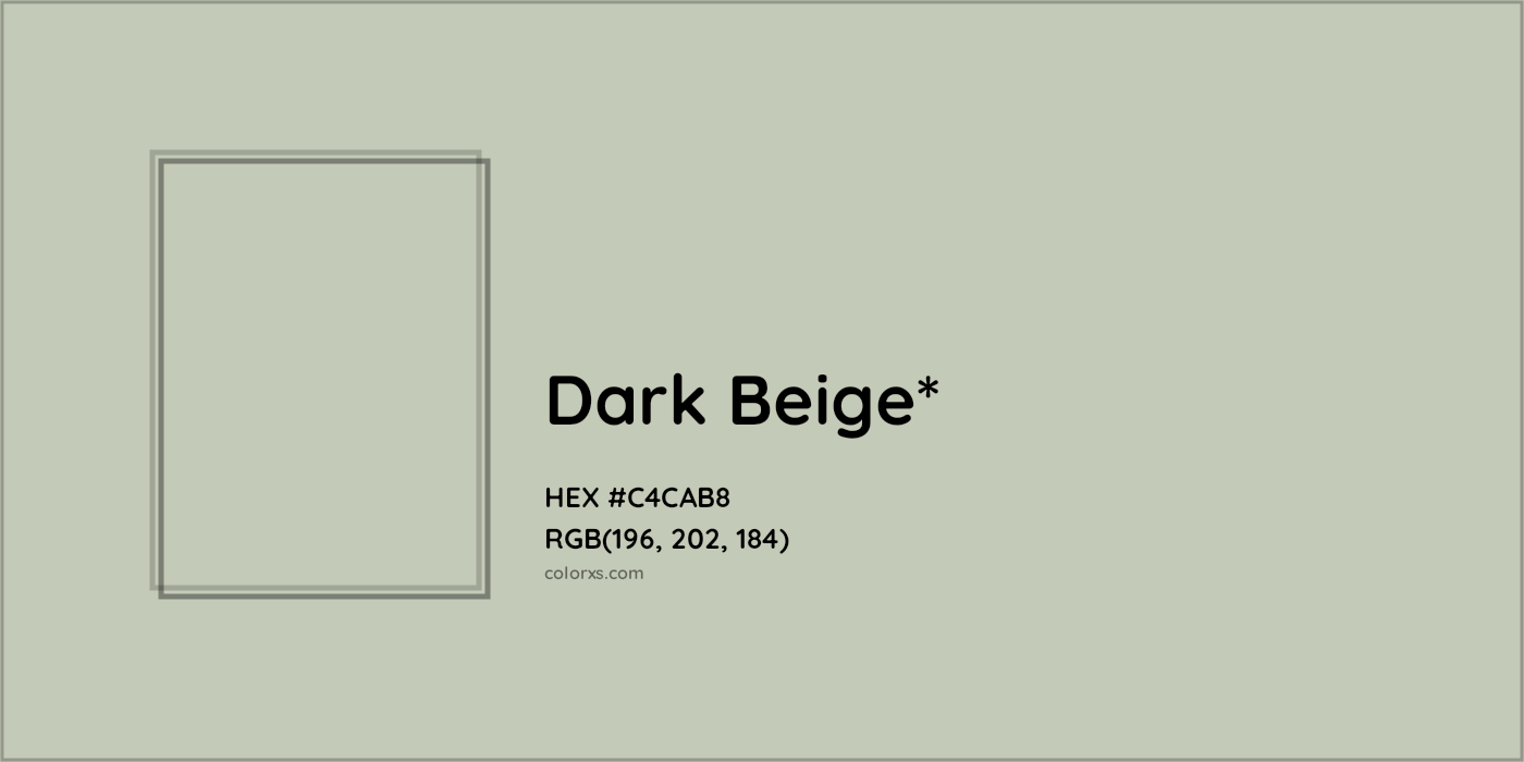 HEX #C4CAB8 Color Name, Color Code, Palettes, Similar Paints, Images