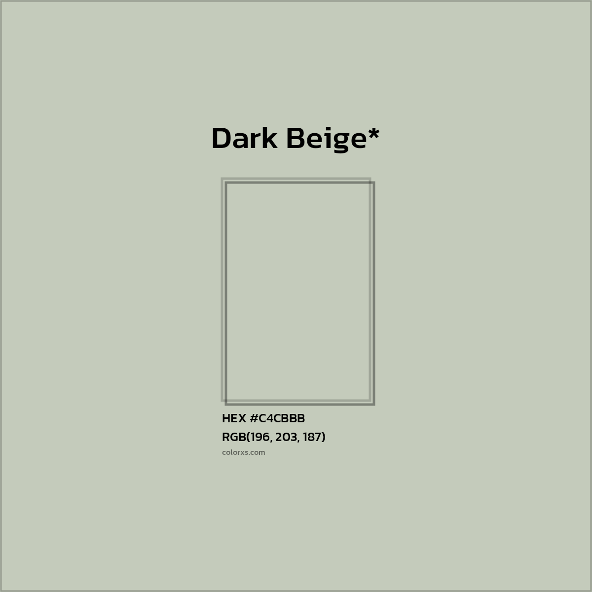 HEX #C4CBBB Color Name, Color Code, Palettes, Similar Paints, Images