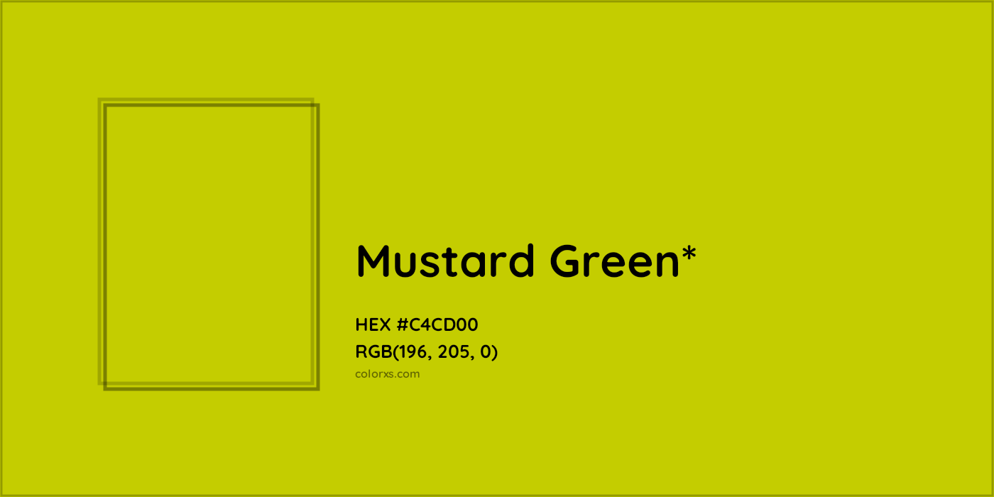 HEX #C4CD00 Color Name, Color Code, Palettes, Similar Paints, Images