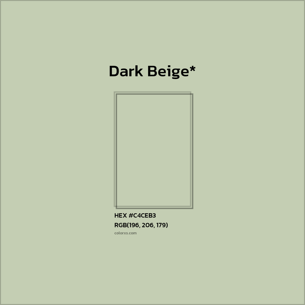 HEX #C4CEB3 Color Name, Color Code, Palettes, Similar Paints, Images