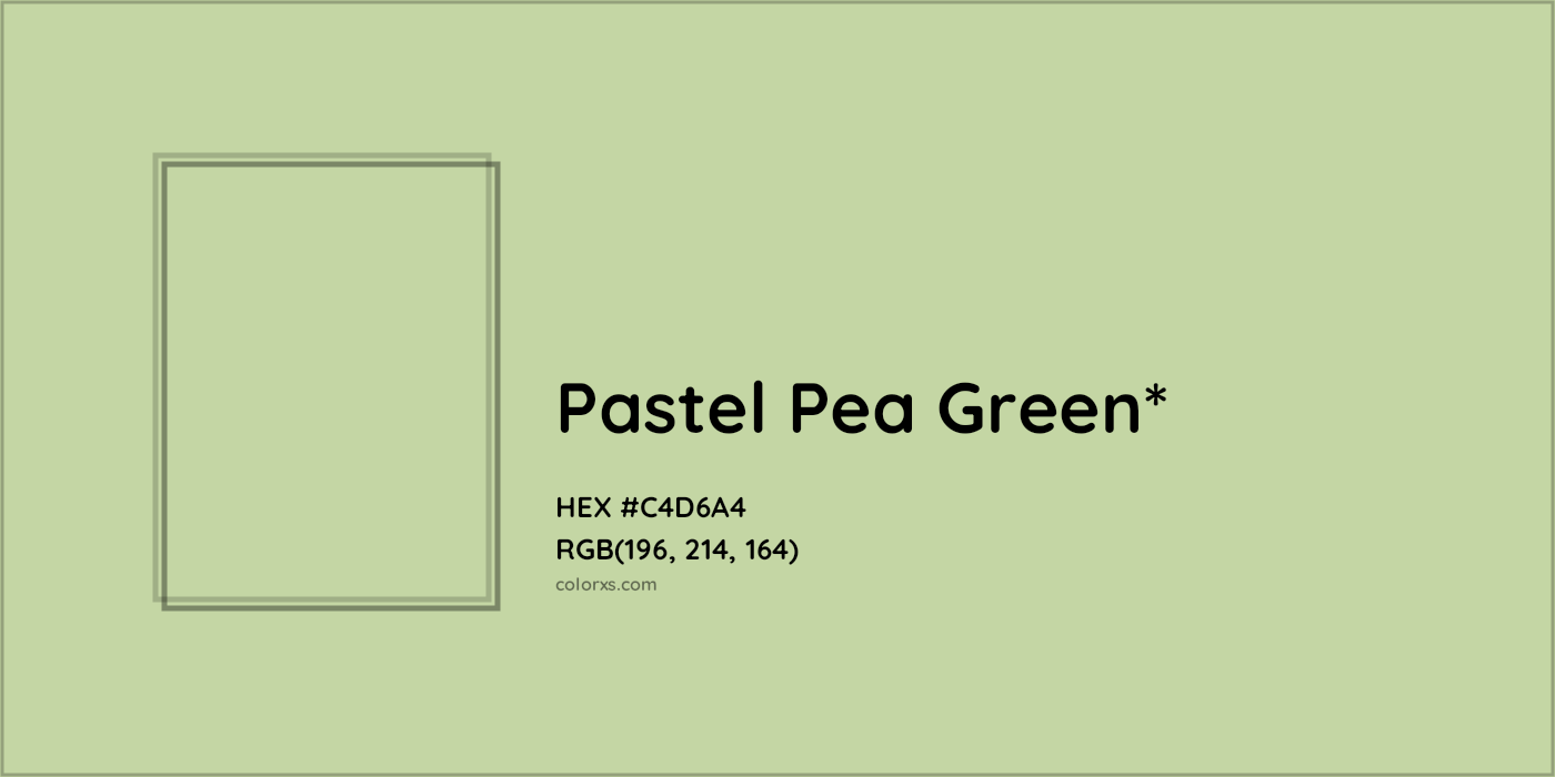 HEX #C4D6A4 Color Name, Color Code, Palettes, Similar Paints, Images