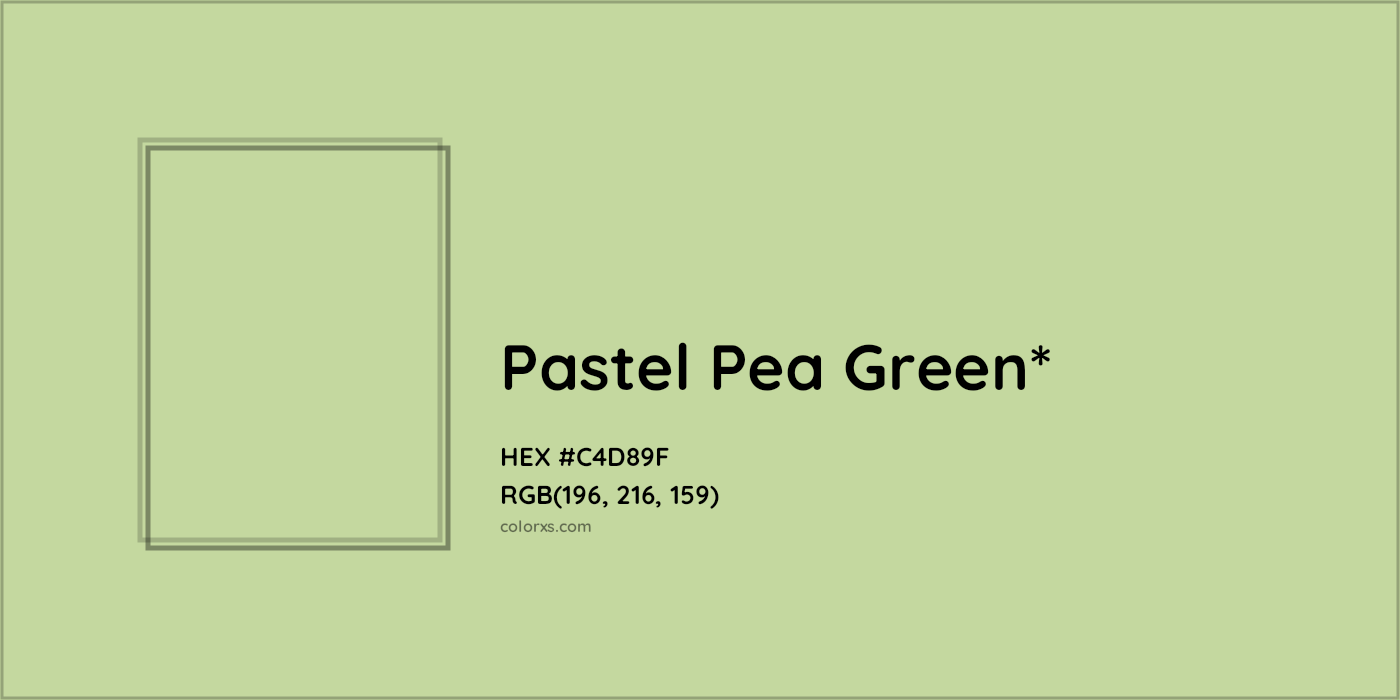 HEX #C4D89F Color Name, Color Code, Palettes, Similar Paints, Images