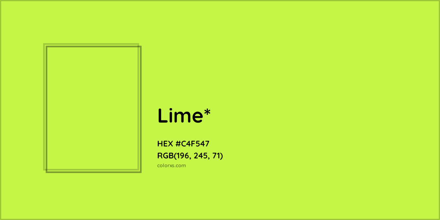HEX #C4F547 Color Name, Color Code, Palettes, Similar Paints, Images