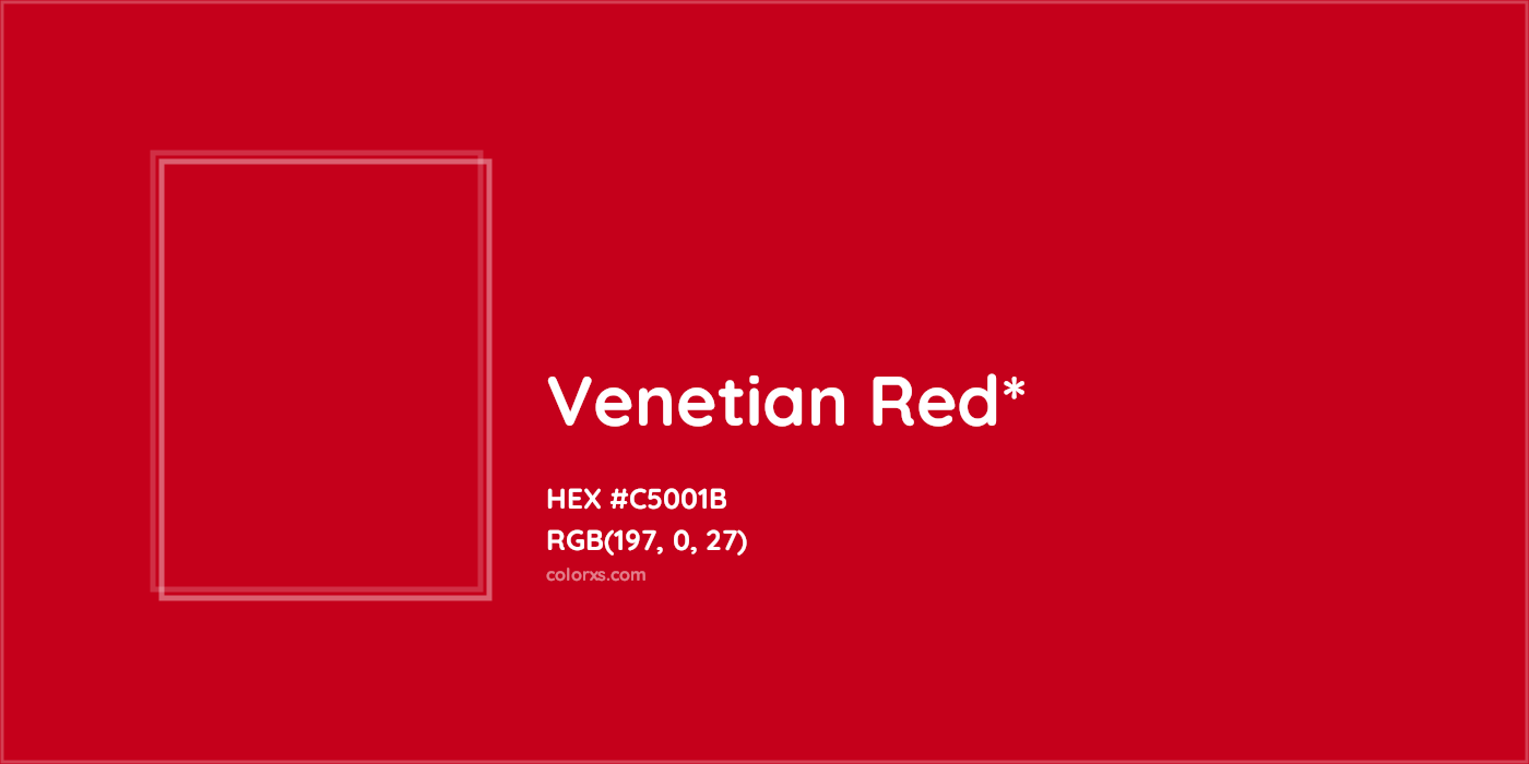 HEX #C5001B Color Name, Color Code, Palettes, Similar Paints, Images