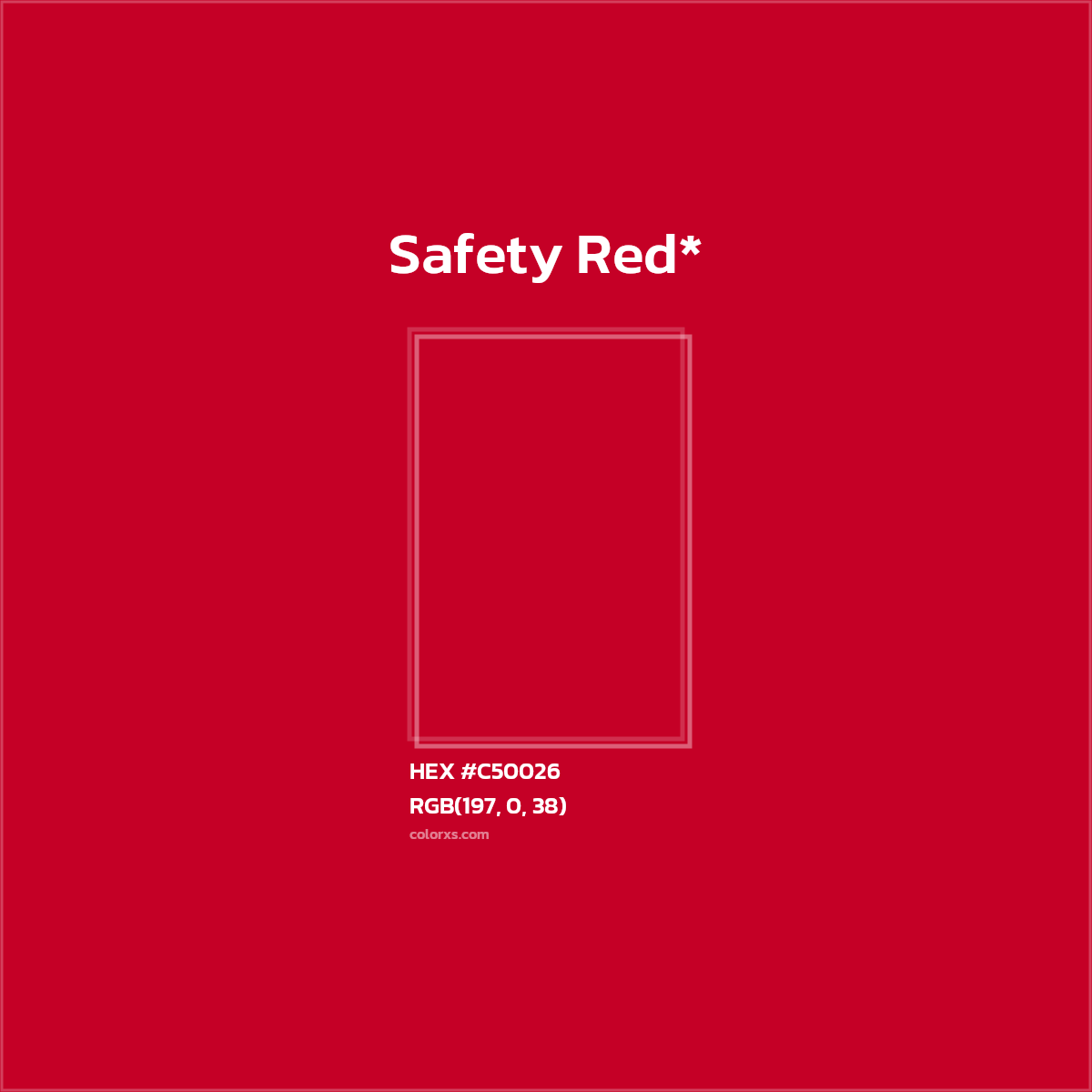 HEX #C50026 Color Name, Color Code, Palettes, Similar Paints, Images