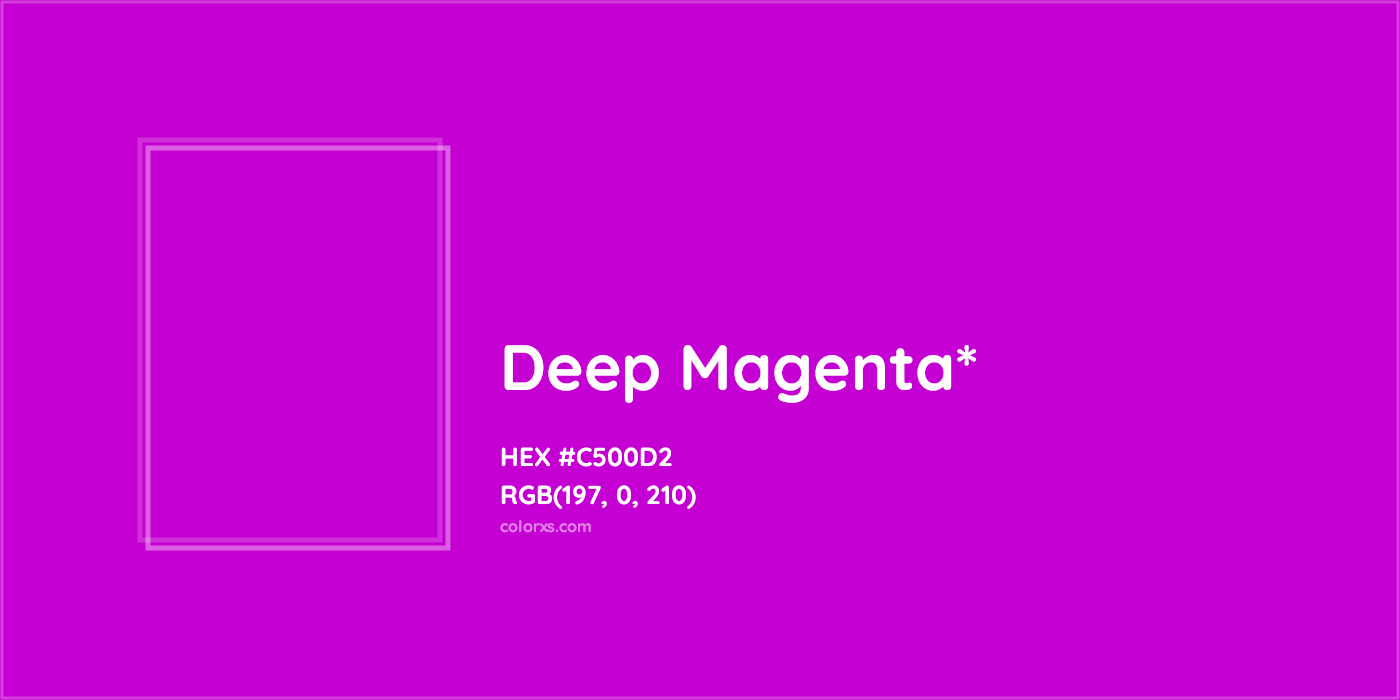 HEX #C500D2 Color Name, Color Code, Palettes, Similar Paints, Images