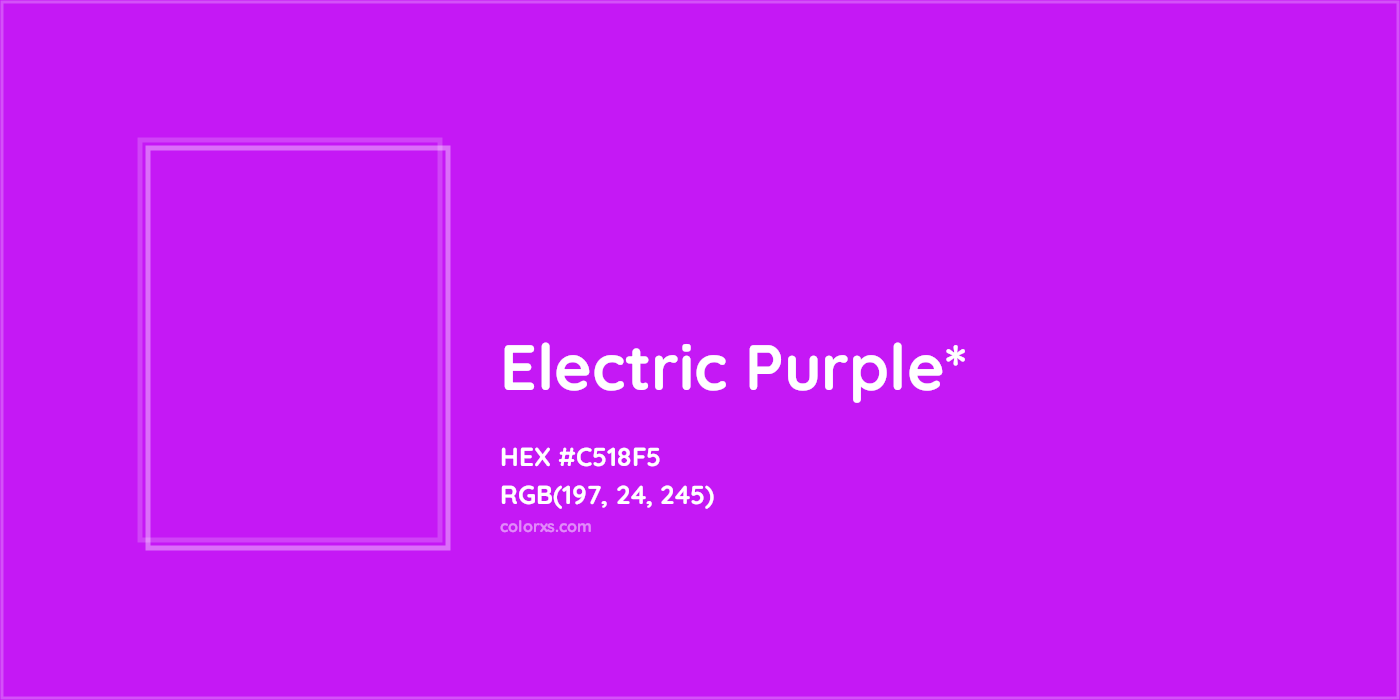 HEX #C518F5 Color Name, Color Code, Palettes, Similar Paints, Images