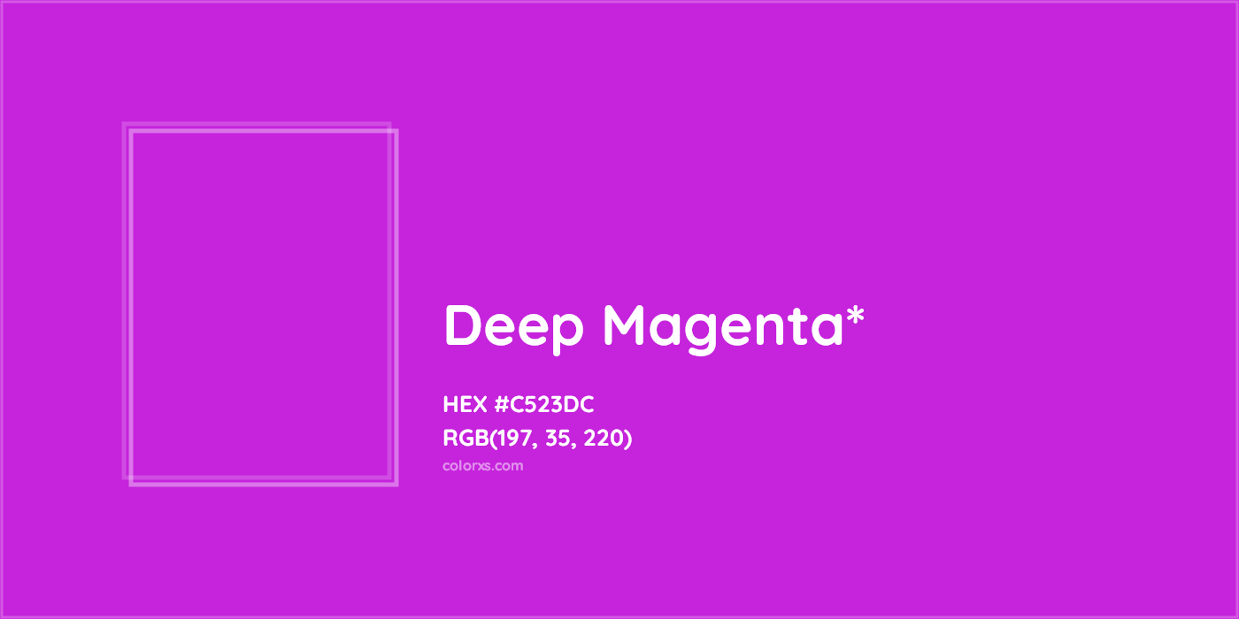 HEX #C523DC Color Name, Color Code, Palettes, Similar Paints, Images