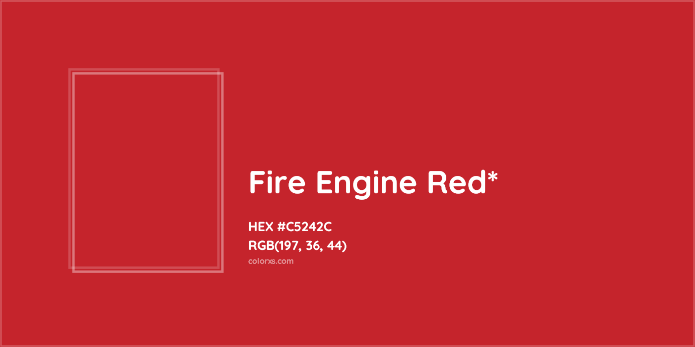 HEX #C5242C Color Name, Color Code, Palettes, Similar Paints, Images
