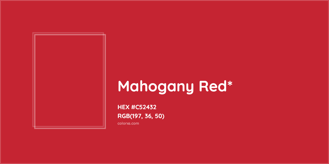 HEX #C52432 Color Name, Color Code, Palettes, Similar Paints, Images