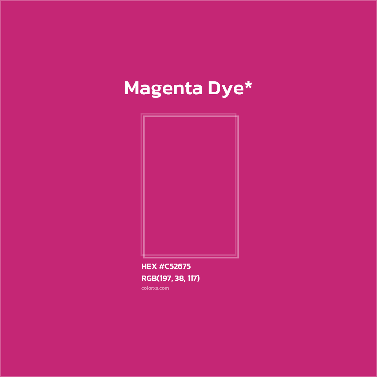 HEX #C52675 Color Name, Color Code, Palettes, Similar Paints, Images