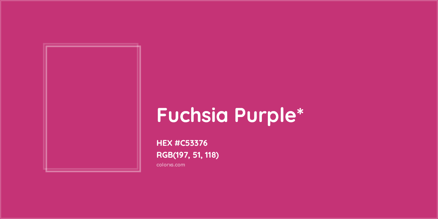 HEX #C53376 Color Name, Color Code, Palettes, Similar Paints, Images