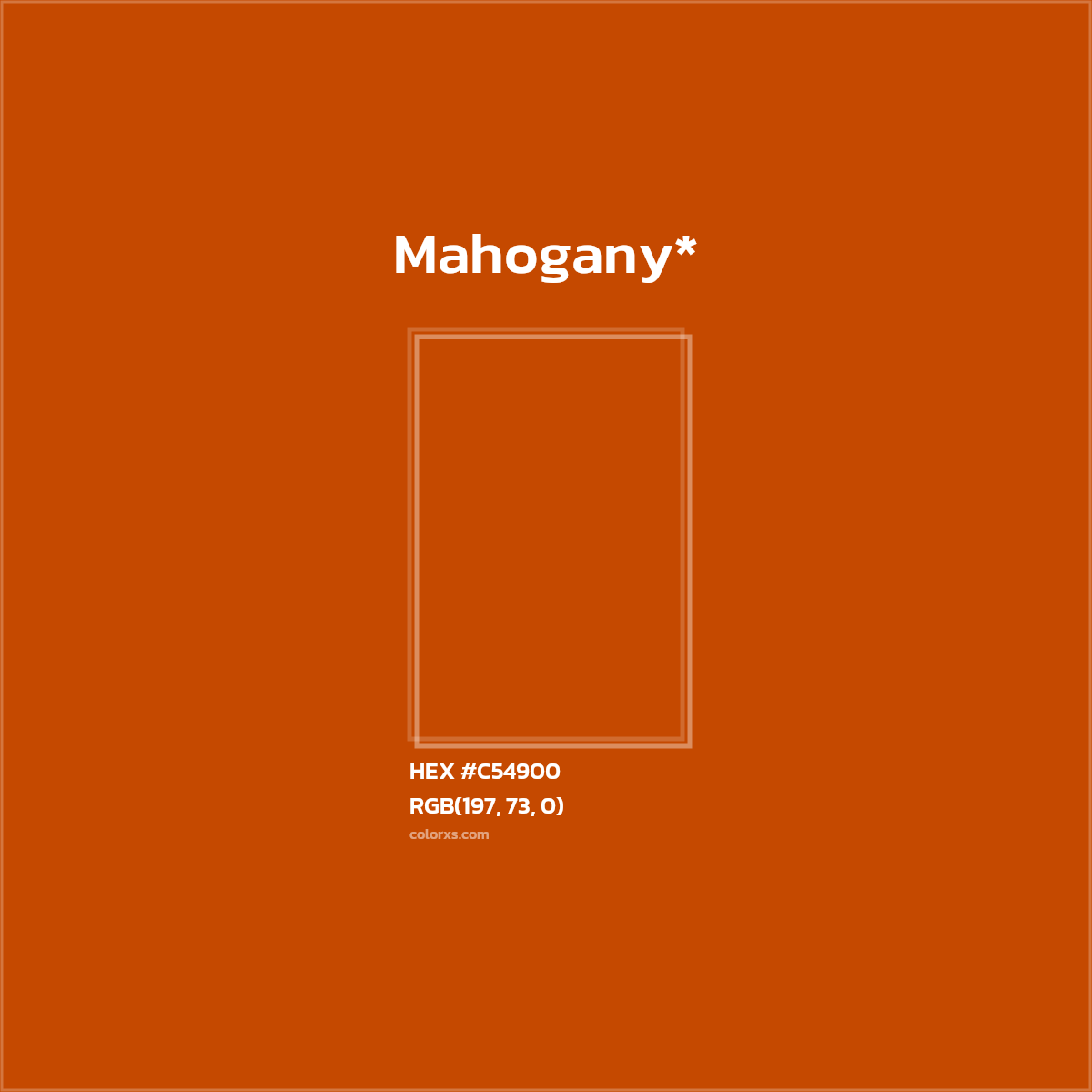 HEX #C54900 Color Name, Color Code, Palettes, Similar Paints, Images