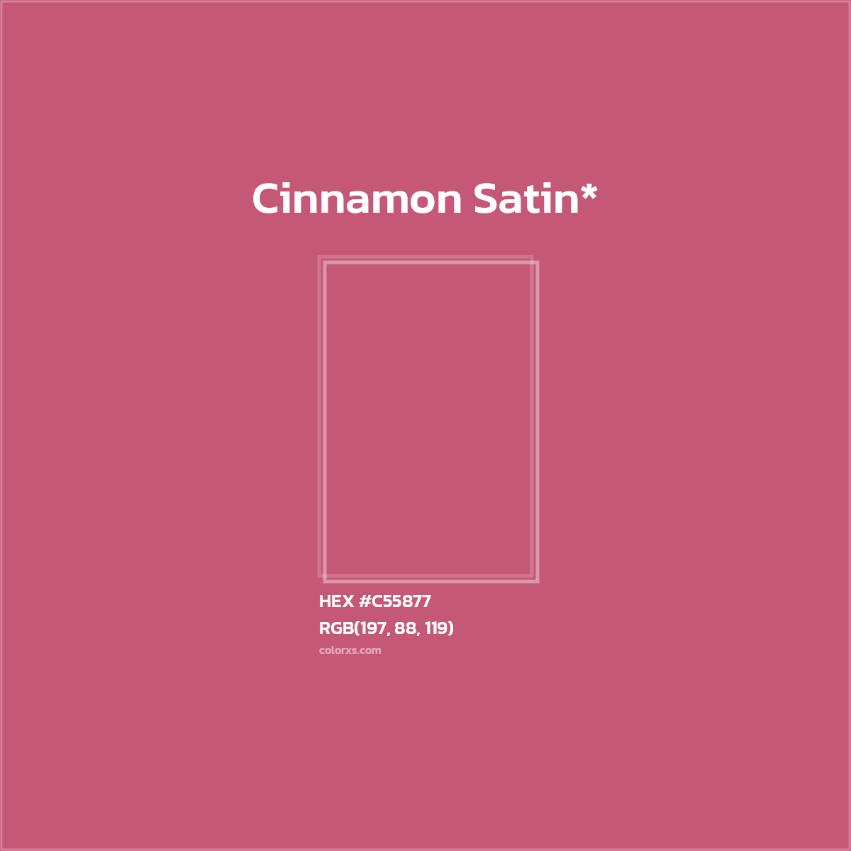 HEX #C55877 Color Name, Color Code, Palettes, Similar Paints, Images