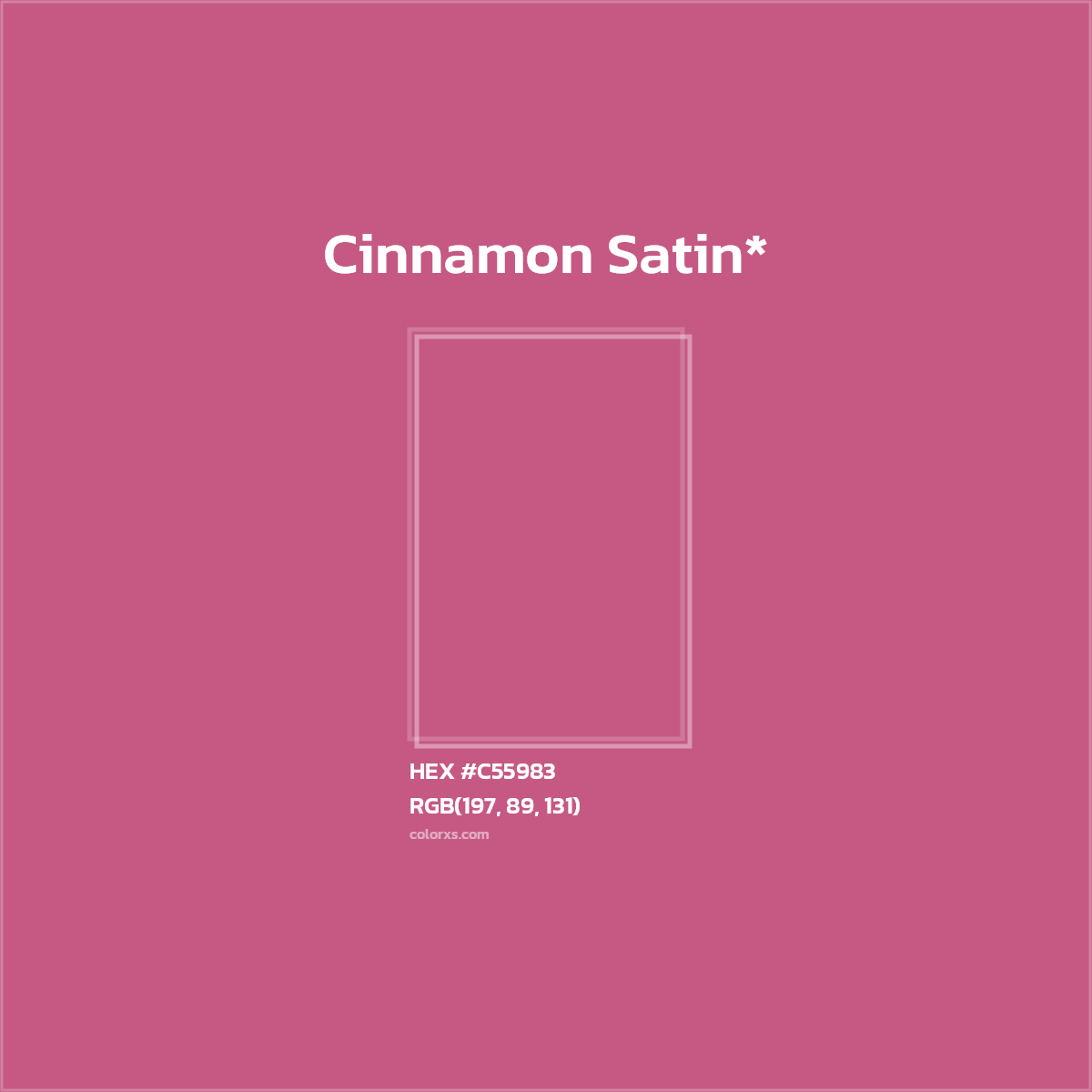 HEX #C55983 Color Name, Color Code, Palettes, Similar Paints, Images
