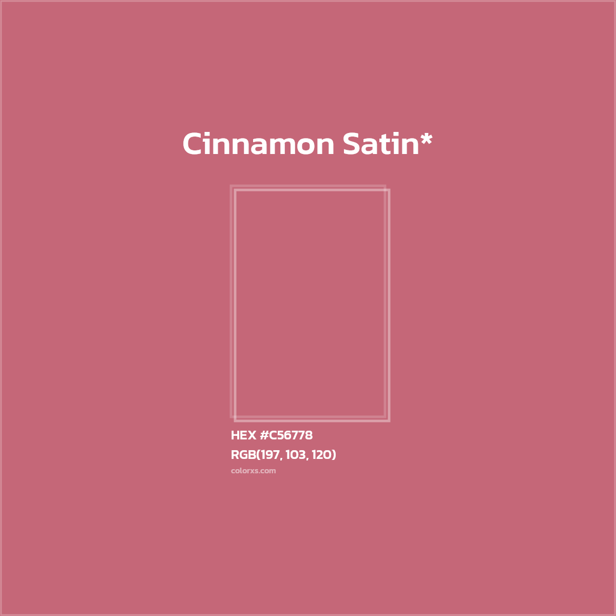 HEX #C56778 Color Name, Color Code, Palettes, Similar Paints, Images