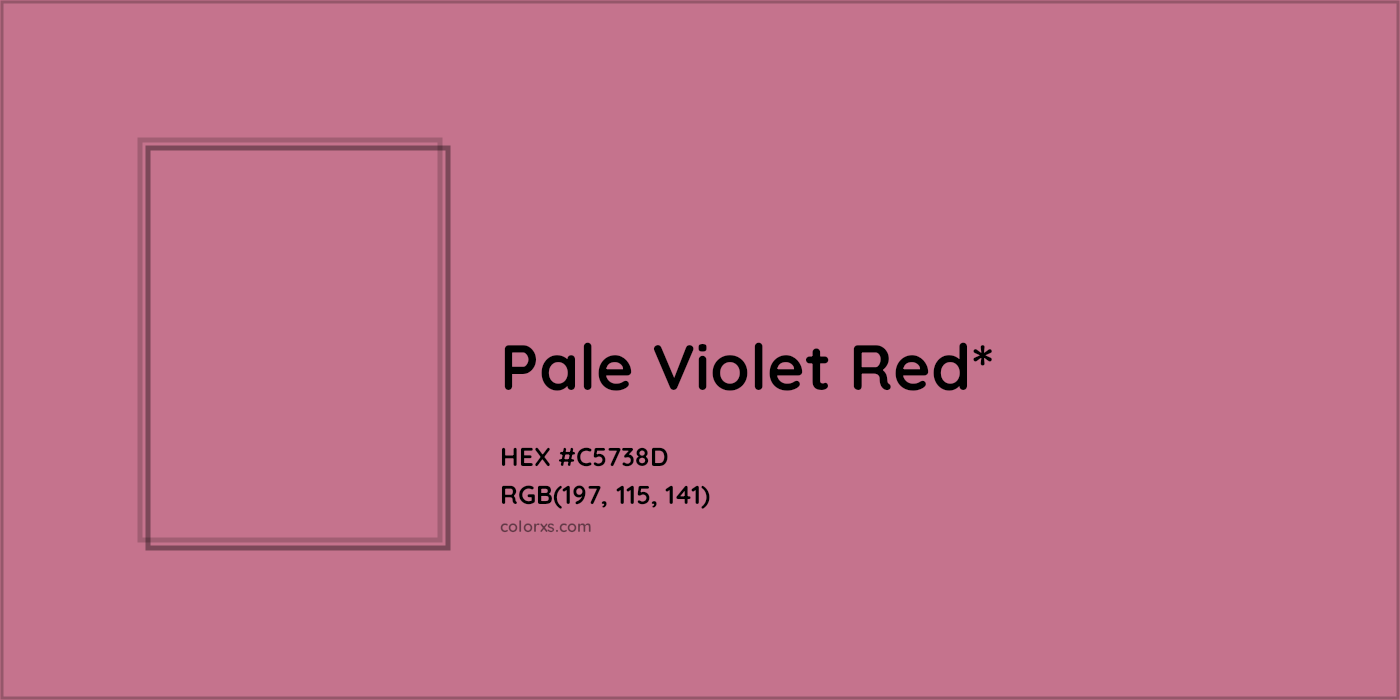 HEX #C5738D Color Name, Color Code, Palettes, Similar Paints, Images