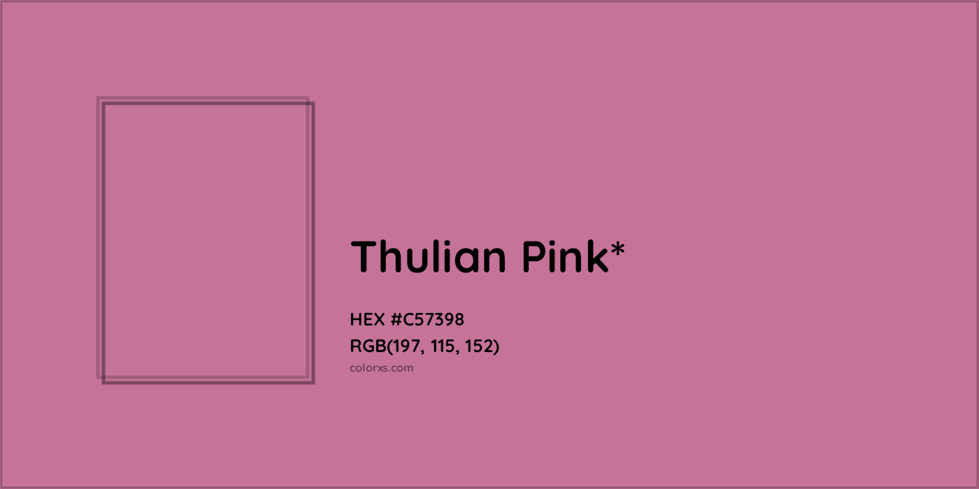 HEX #C57398 Color Name, Color Code, Palettes, Similar Paints, Images