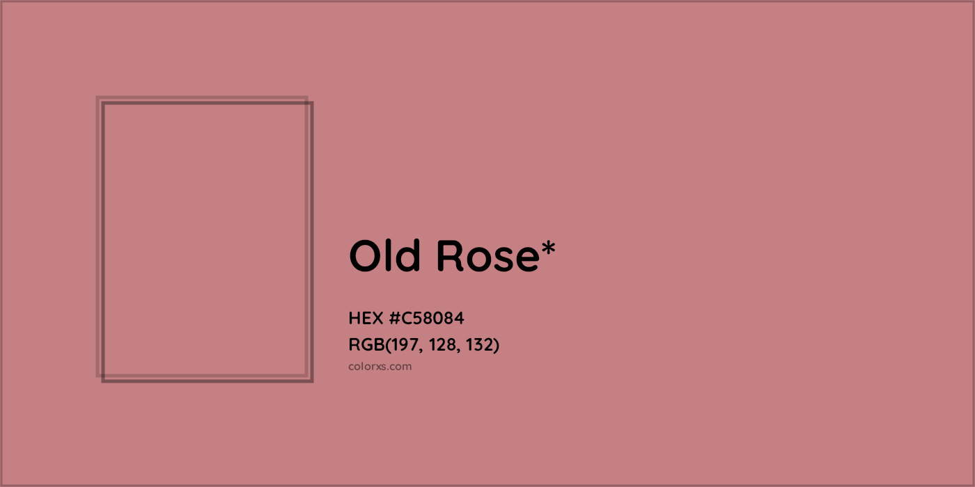 HEX #C58084 Color Name, Color Code, Palettes, Similar Paints, Images