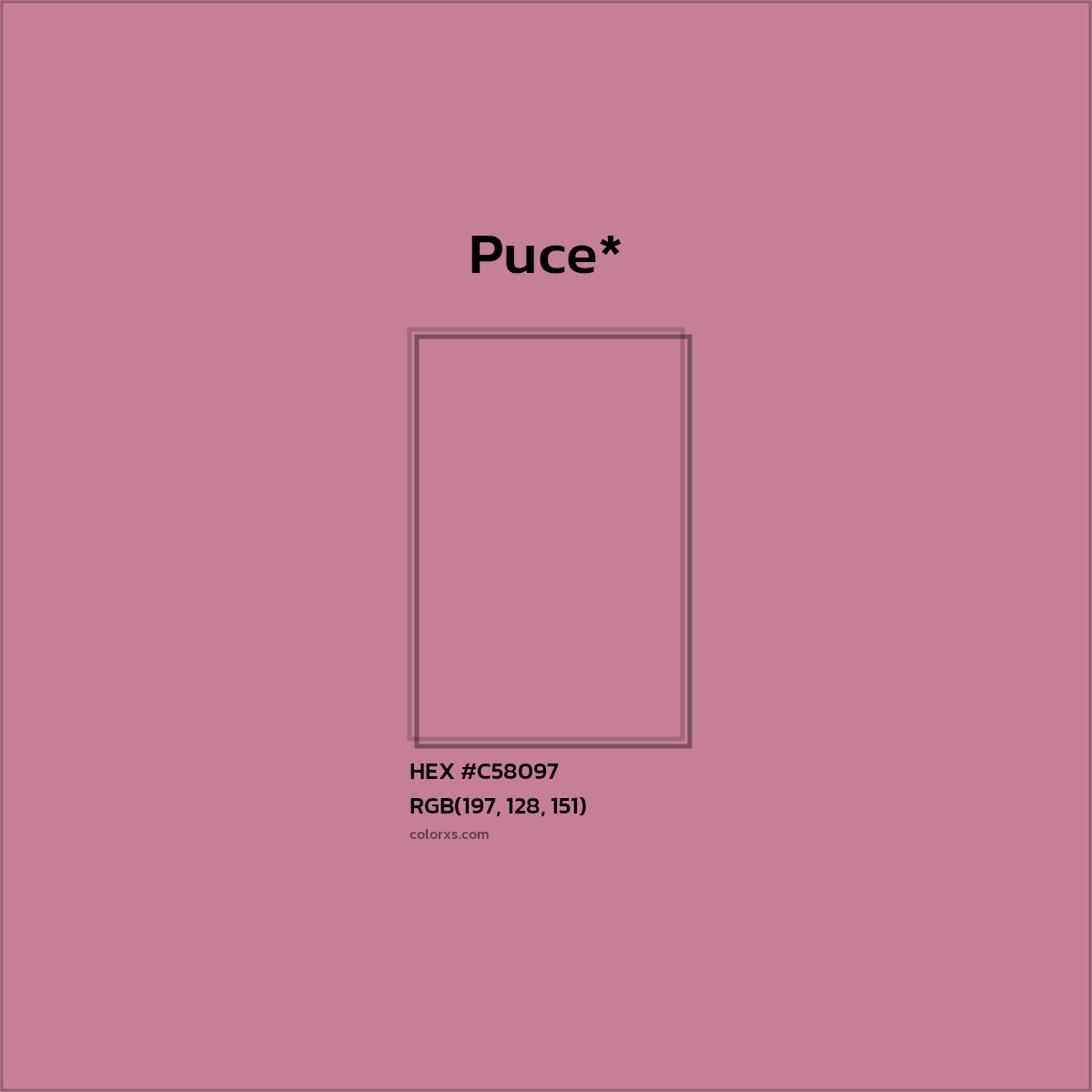 HEX #C58097 Color Name, Color Code, Palettes, Similar Paints, Images