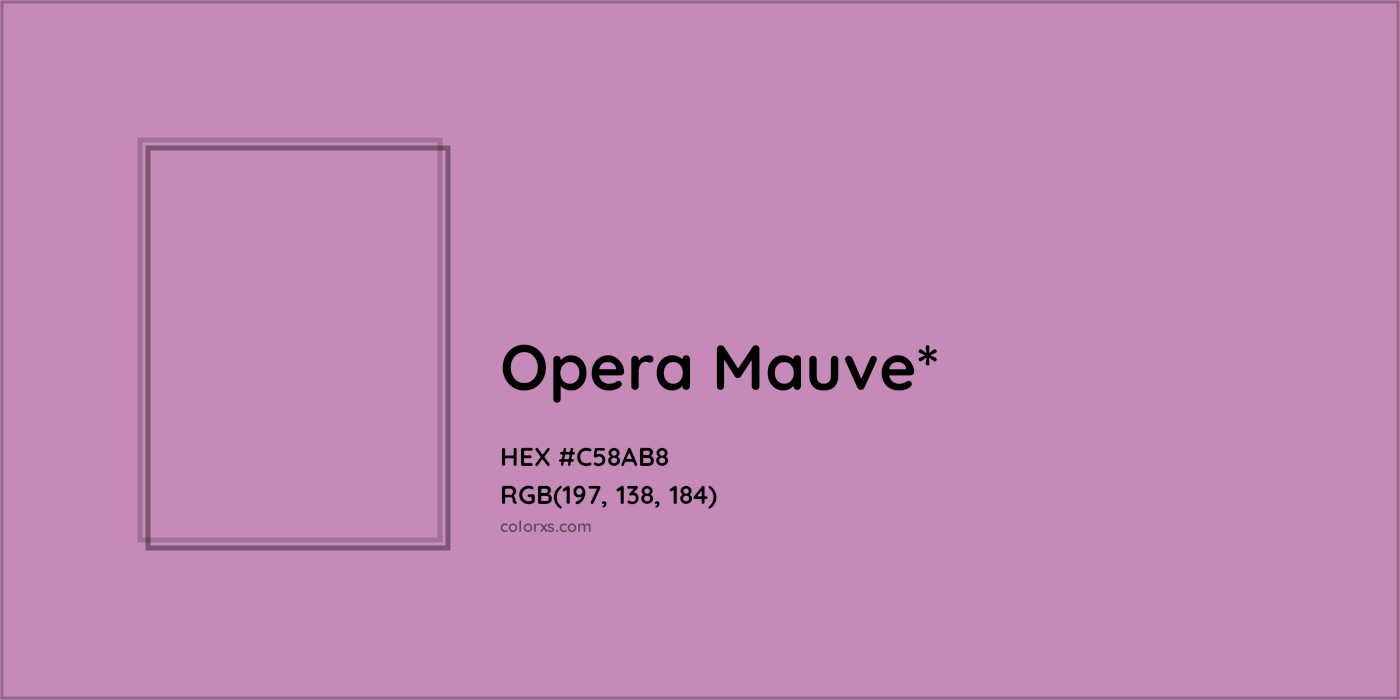 HEX #C58AB8 Color Name, Color Code, Palettes, Similar Paints, Images