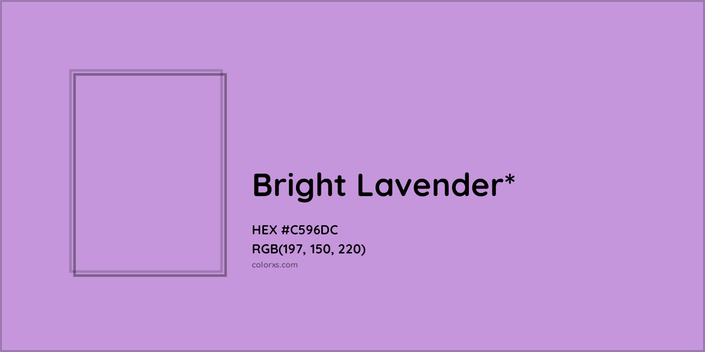 HEX #C596DC Color Name, Color Code, Palettes, Similar Paints, Images