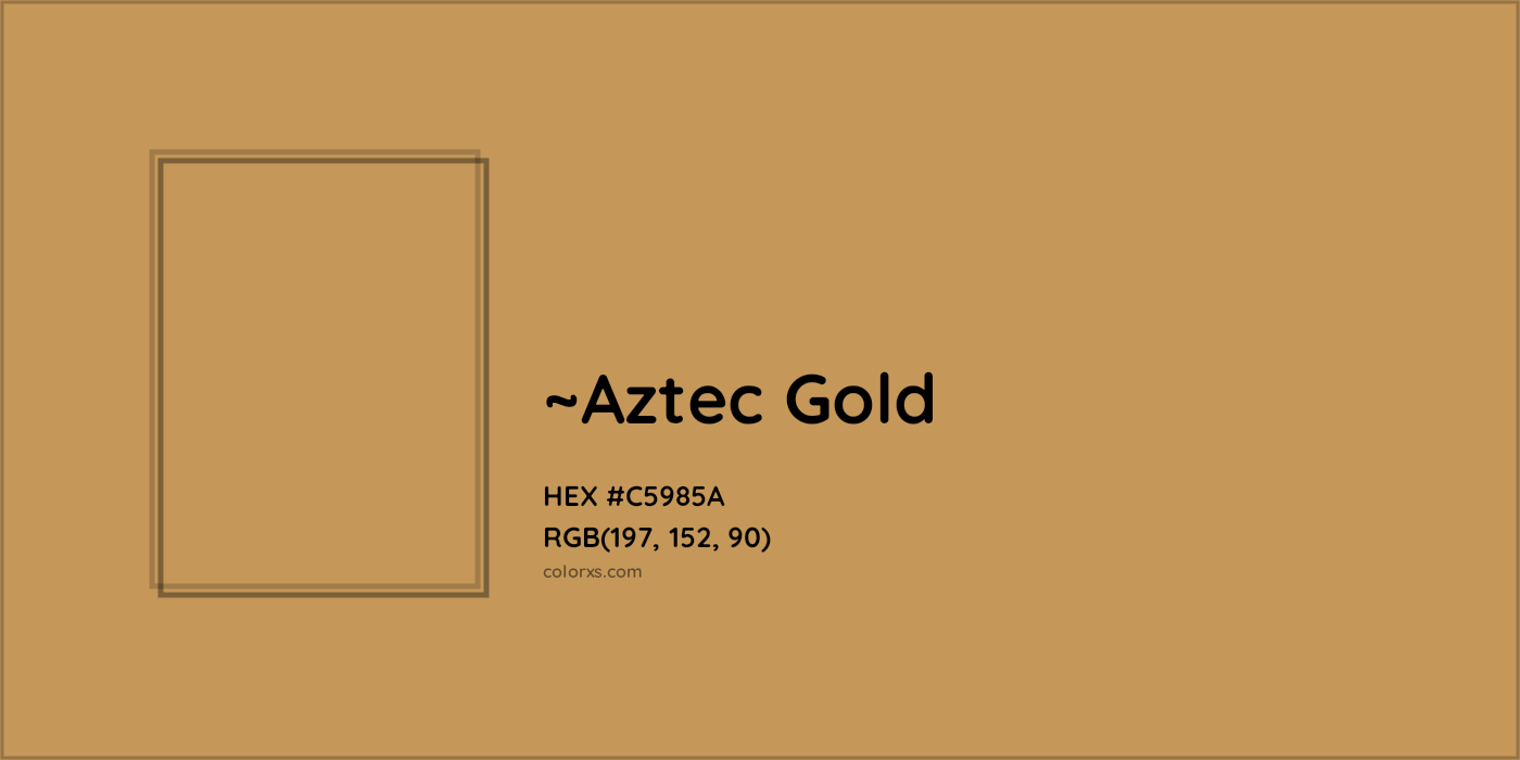 HEX #C5985A Color Name, Color Code, Palettes, Similar Paints, Images