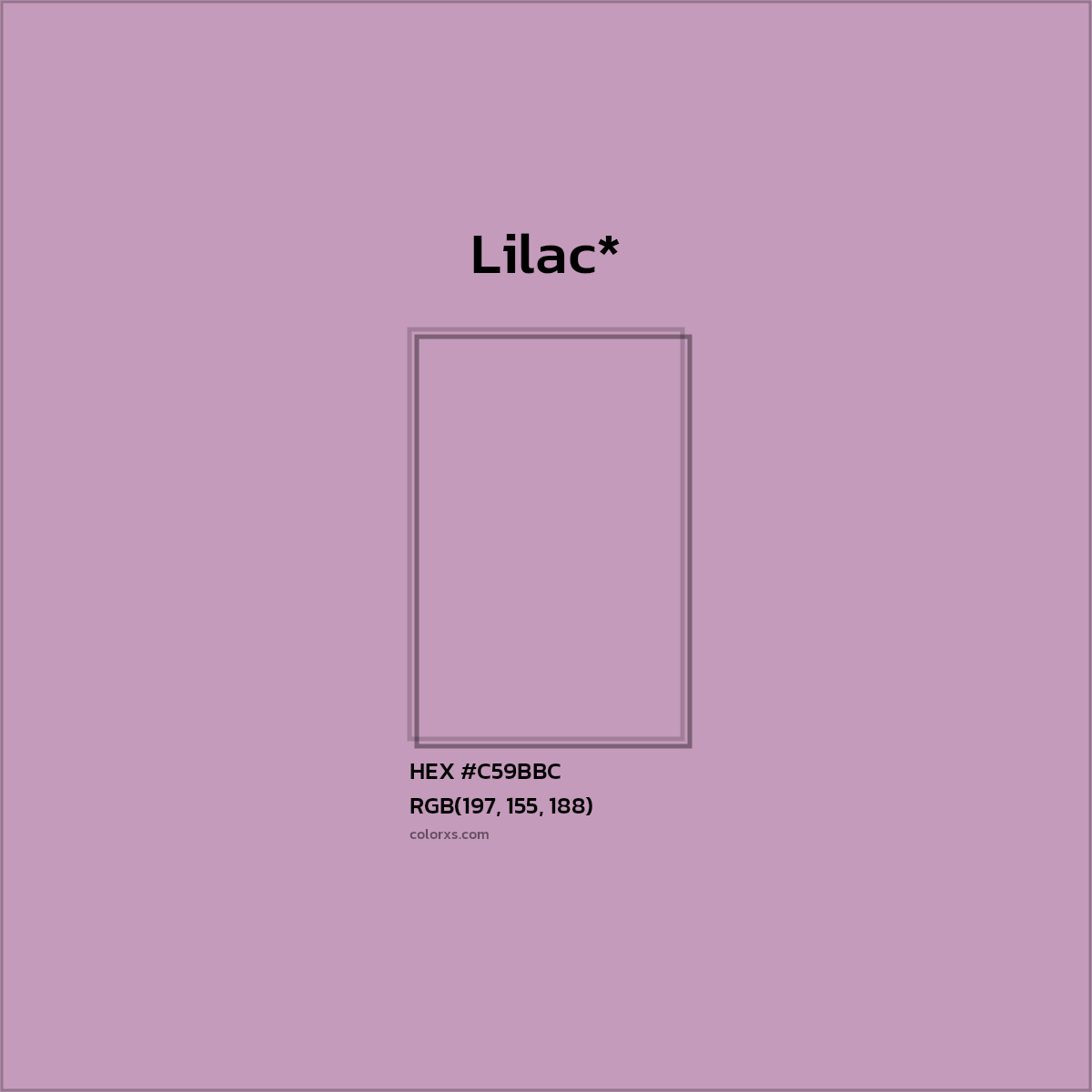 HEX #C59BBC Color Name, Color Code, Palettes, Similar Paints, Images
