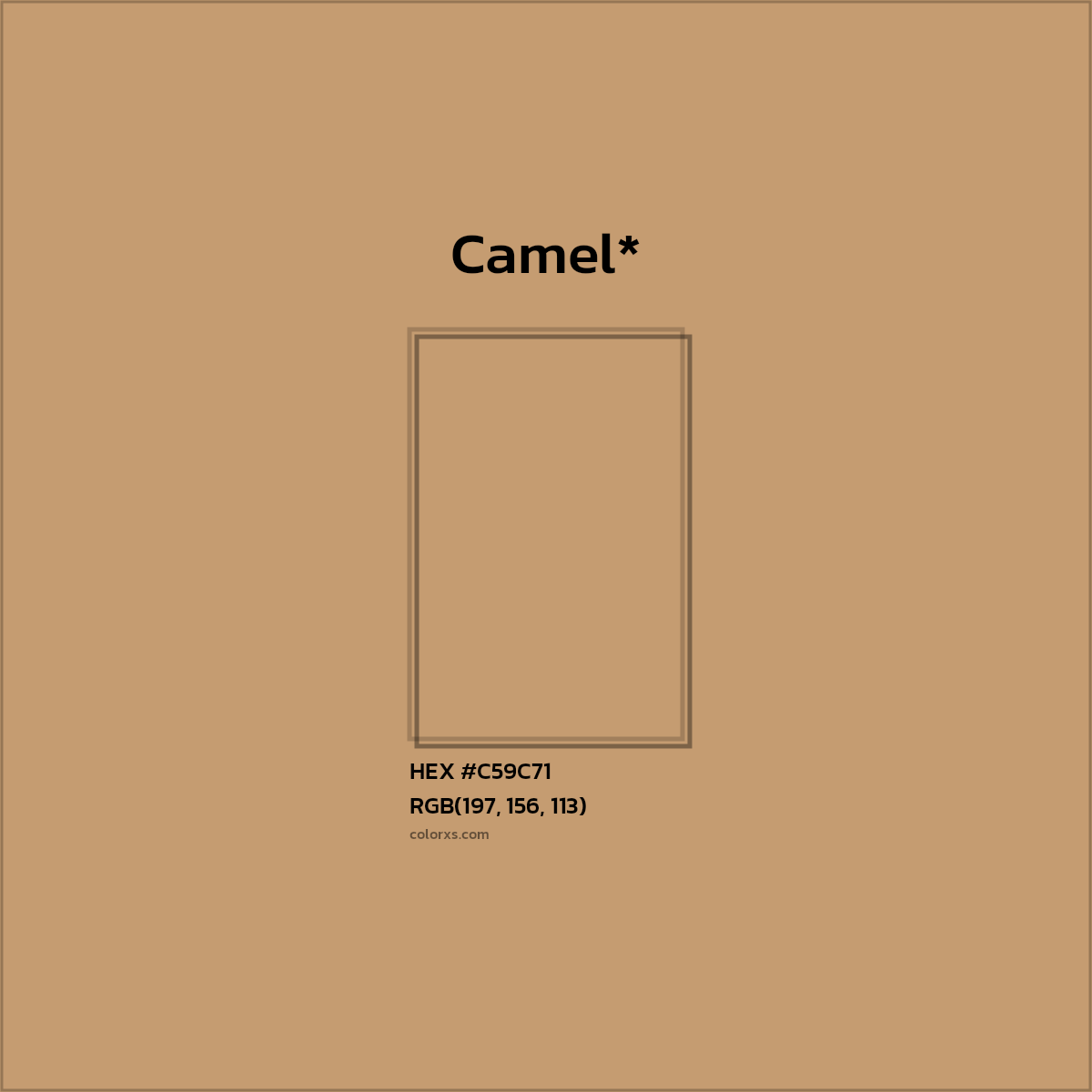 HEX #C59C71 Color Name, Color Code, Palettes, Similar Paints, Images