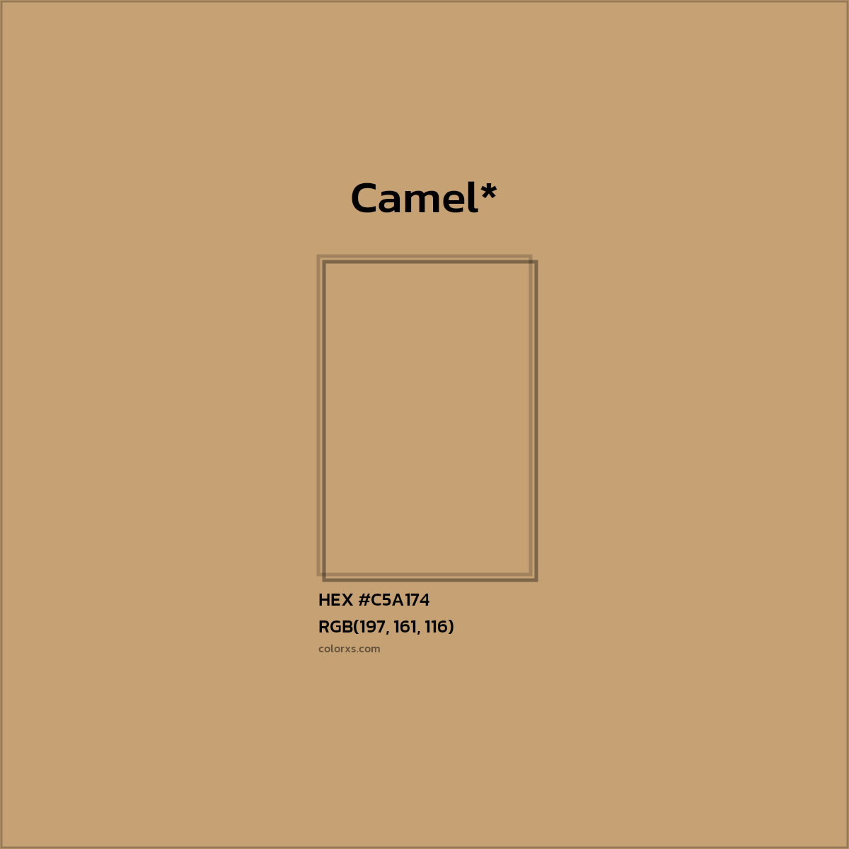 HEX #C5A174 Color Name, Color Code, Palettes, Similar Paints, Images