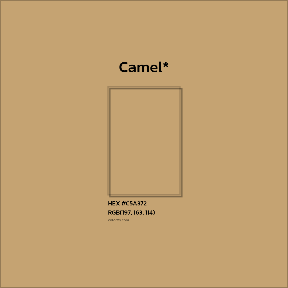HEX #C5A372 Color Name, Color Code, Palettes, Similar Paints, Images