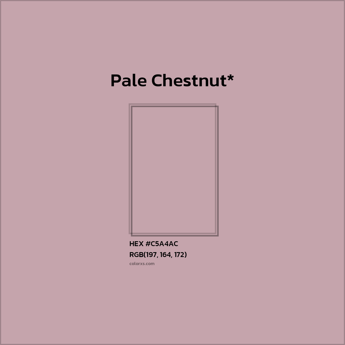 HEX #C5A4AC Color Name, Color Code, Palettes, Similar Paints, Images