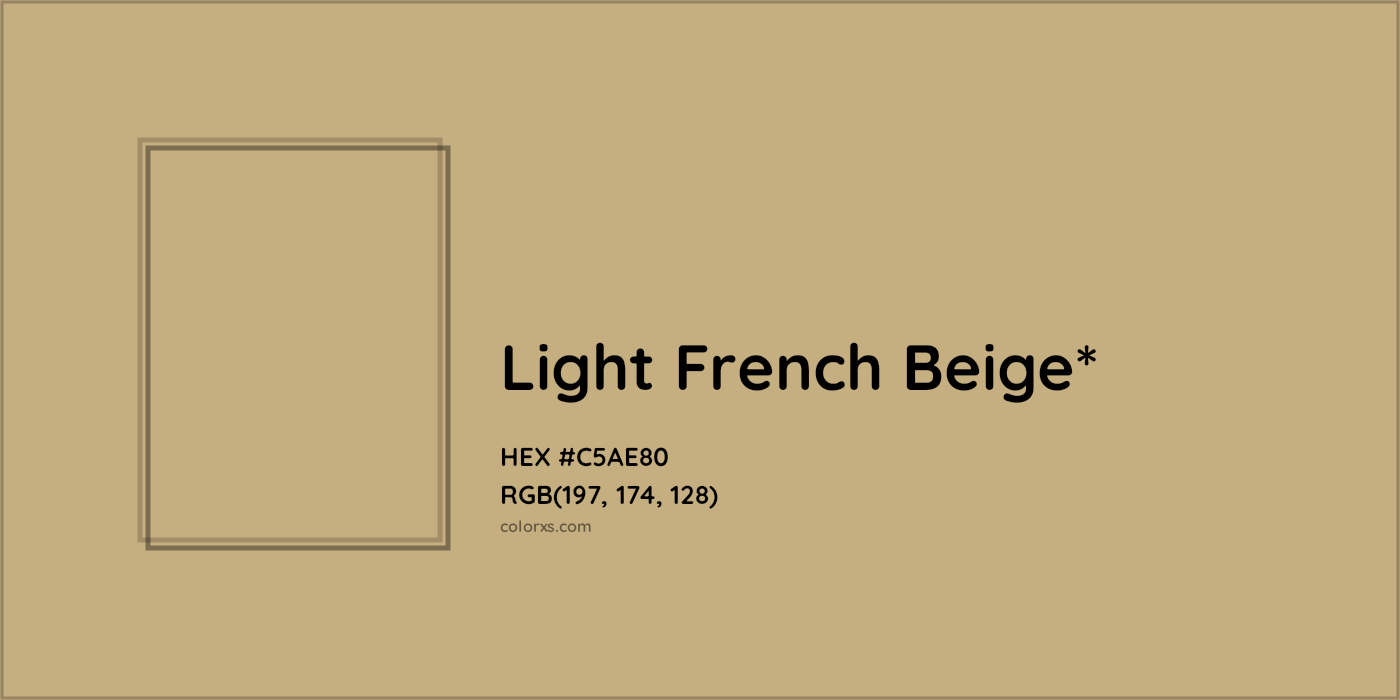 HEX #C5AE80 Color Name, Color Code, Palettes, Similar Paints, Images