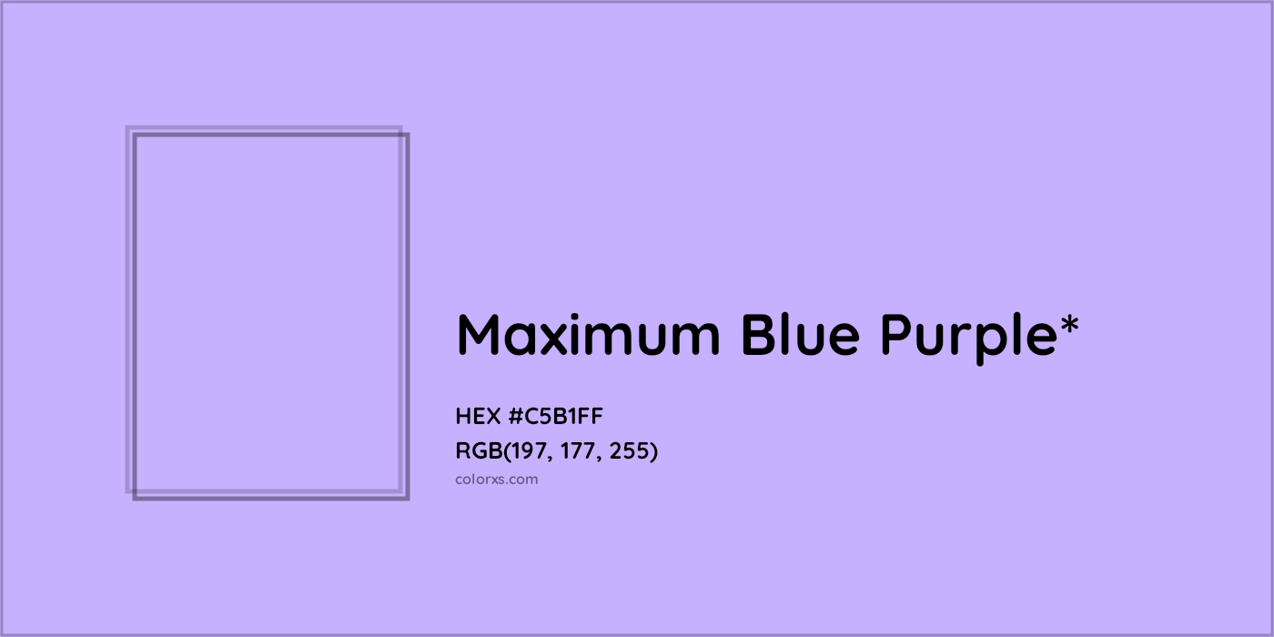 HEX #C5B1FF Color Name, Color Code, Palettes, Similar Paints, Images