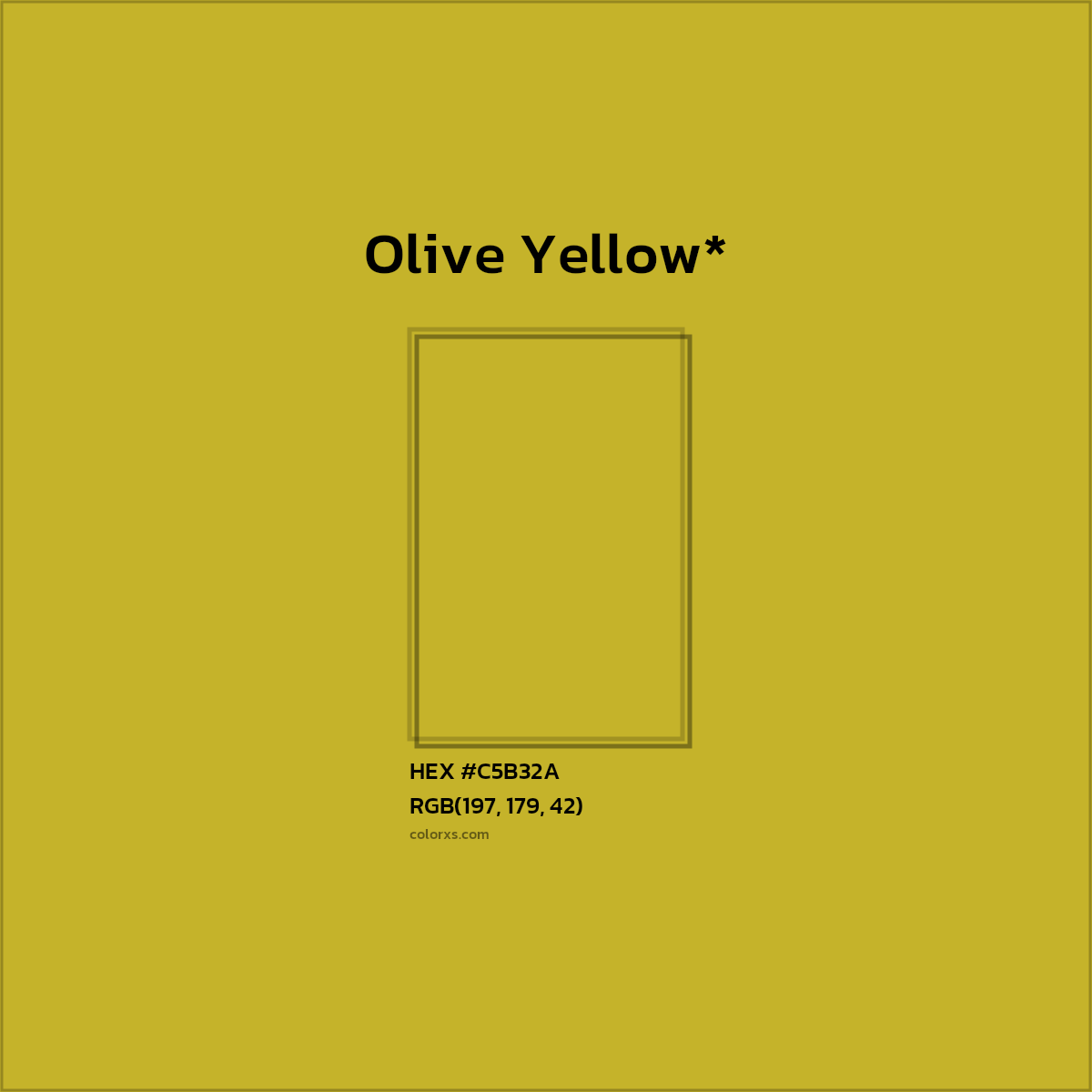 HEX #C5B32A Color Name, Color Code, Palettes, Similar Paints, Images