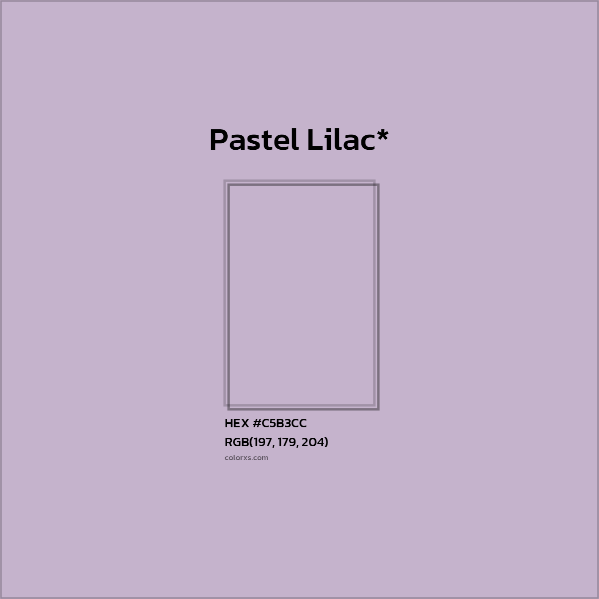 HEX #C5B3CC Color Name, Color Code, Palettes, Similar Paints, Images