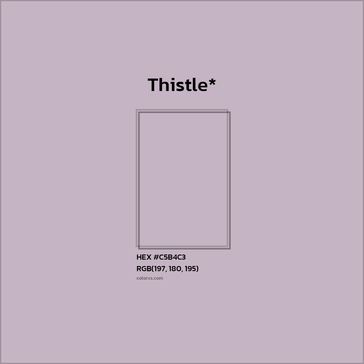 HEX #C5B4C3 Color Name, Color Code, Palettes, Similar Paints, Images