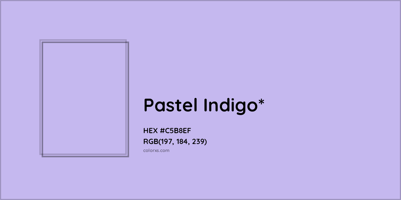HEX #C5B8EF Color Name, Color Code, Palettes, Similar Paints, Images