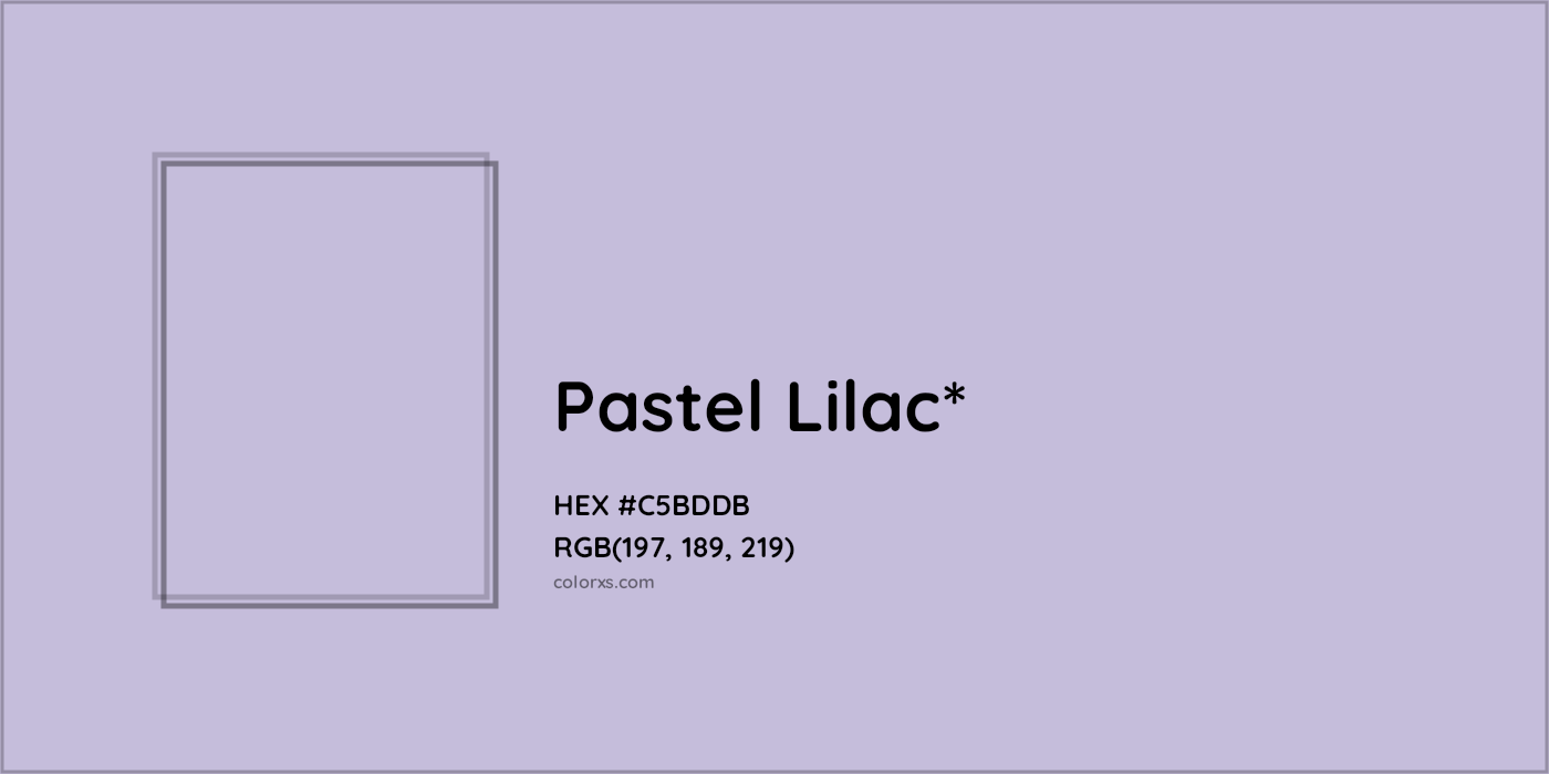 HEX #C5BDDB Color Name, Color Code, Palettes, Similar Paints, Images