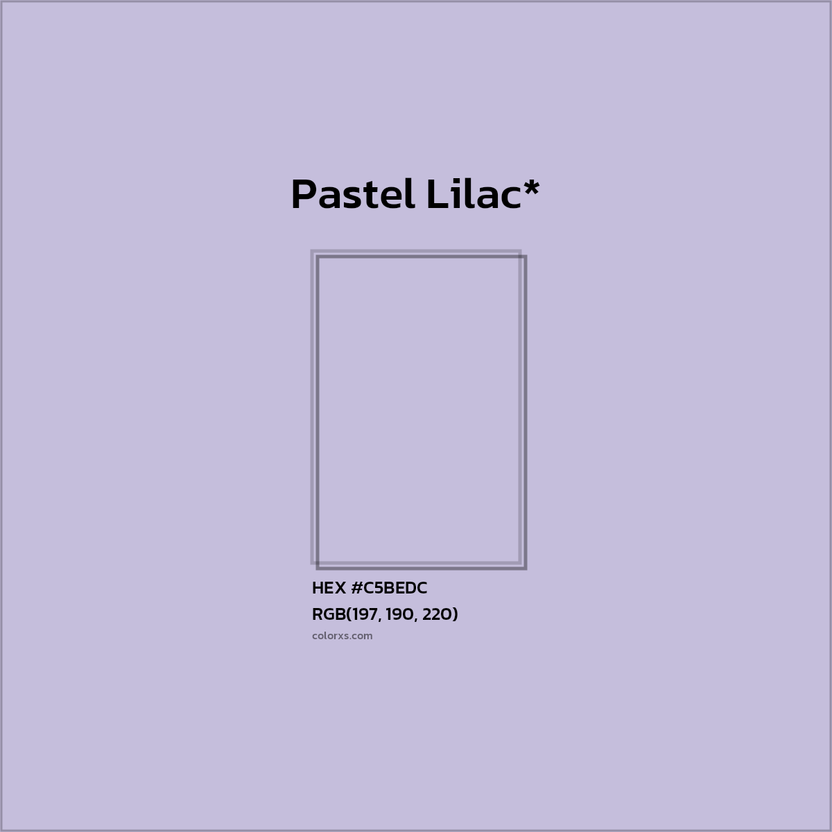 HEX #C5BEDC Color Name, Color Code, Palettes, Similar Paints, Images