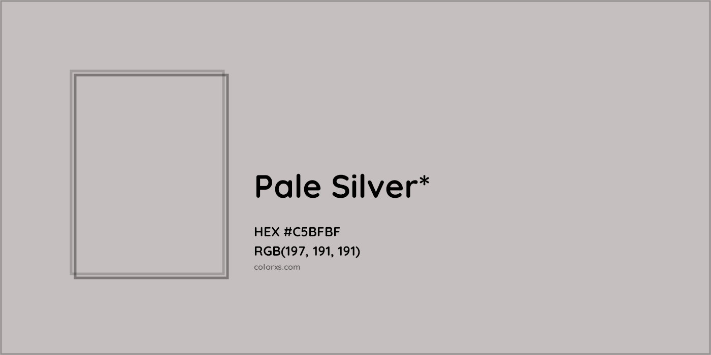 HEX #C5BFBF Color Name, Color Code, Palettes, Similar Paints, Images