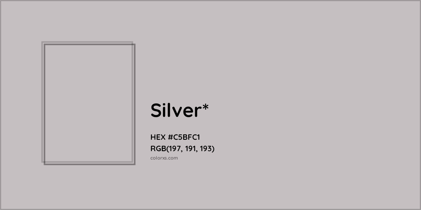HEX #C5BFC1 Color Name, Color Code, Palettes, Similar Paints, Images